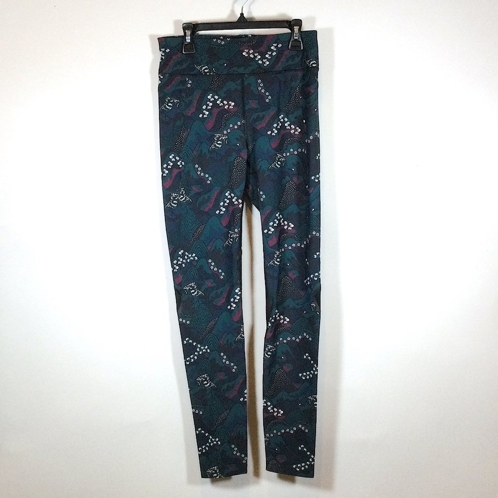 Sweaty Betty Mountain Top Print Gym leggings Women's Small